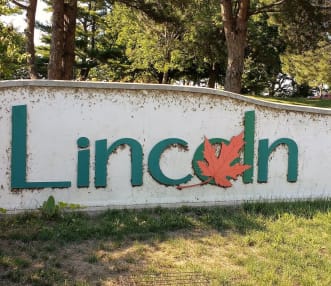 Lincoln sign, Providence Church